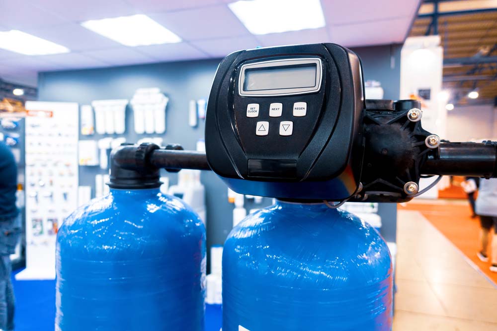 water softener unit
